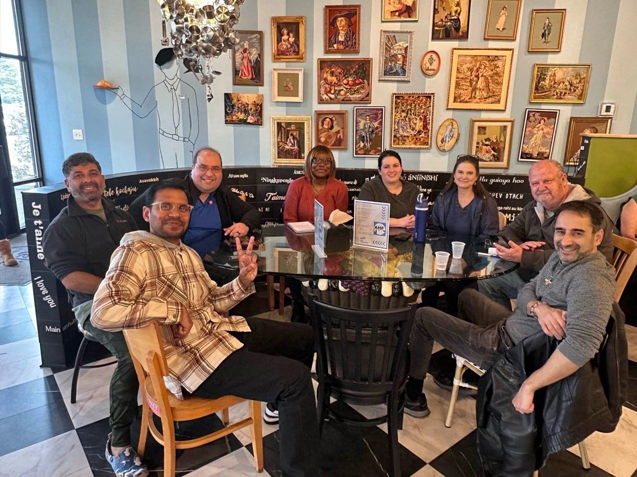 AHF Charlotte meetup — group photo