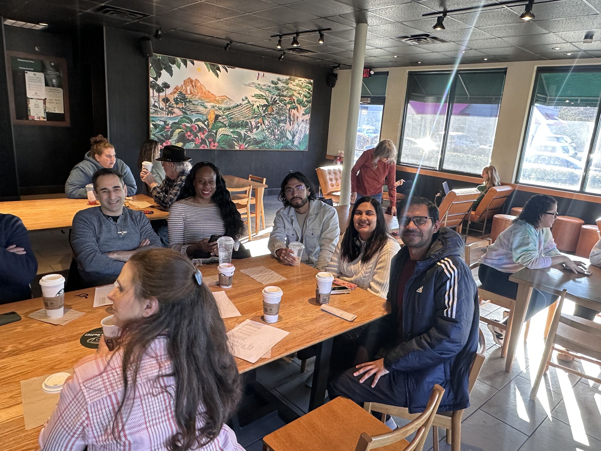 AHF Charlotte meetup — members connecting