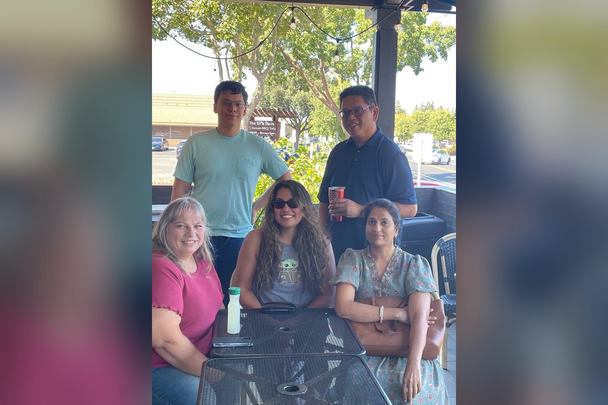 AHF San Francisco meetup — members connecting outdoors